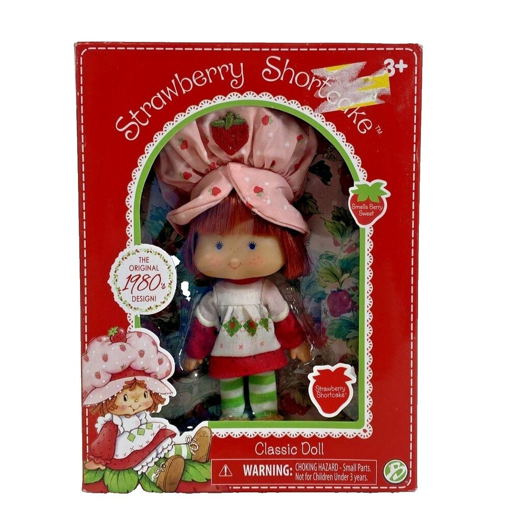 Bridge Direct Strawberry Shortcake Classic Doll 2017 Brand New In Sealed Box